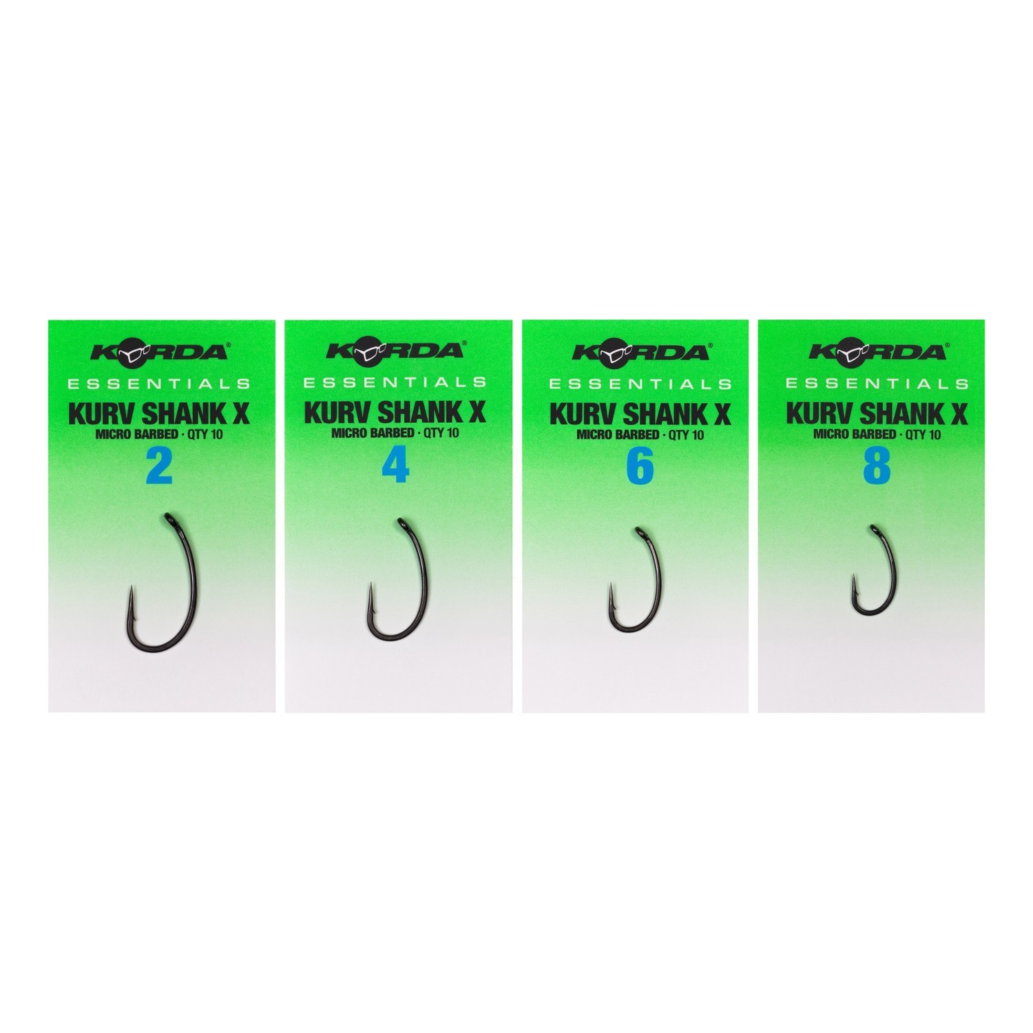Korda Essentials Kurv X Barbed in the group Hooks & Terminal Tackle / Hooks / Specimen Hooks at Sportfiskeprylar.se (KES009r)