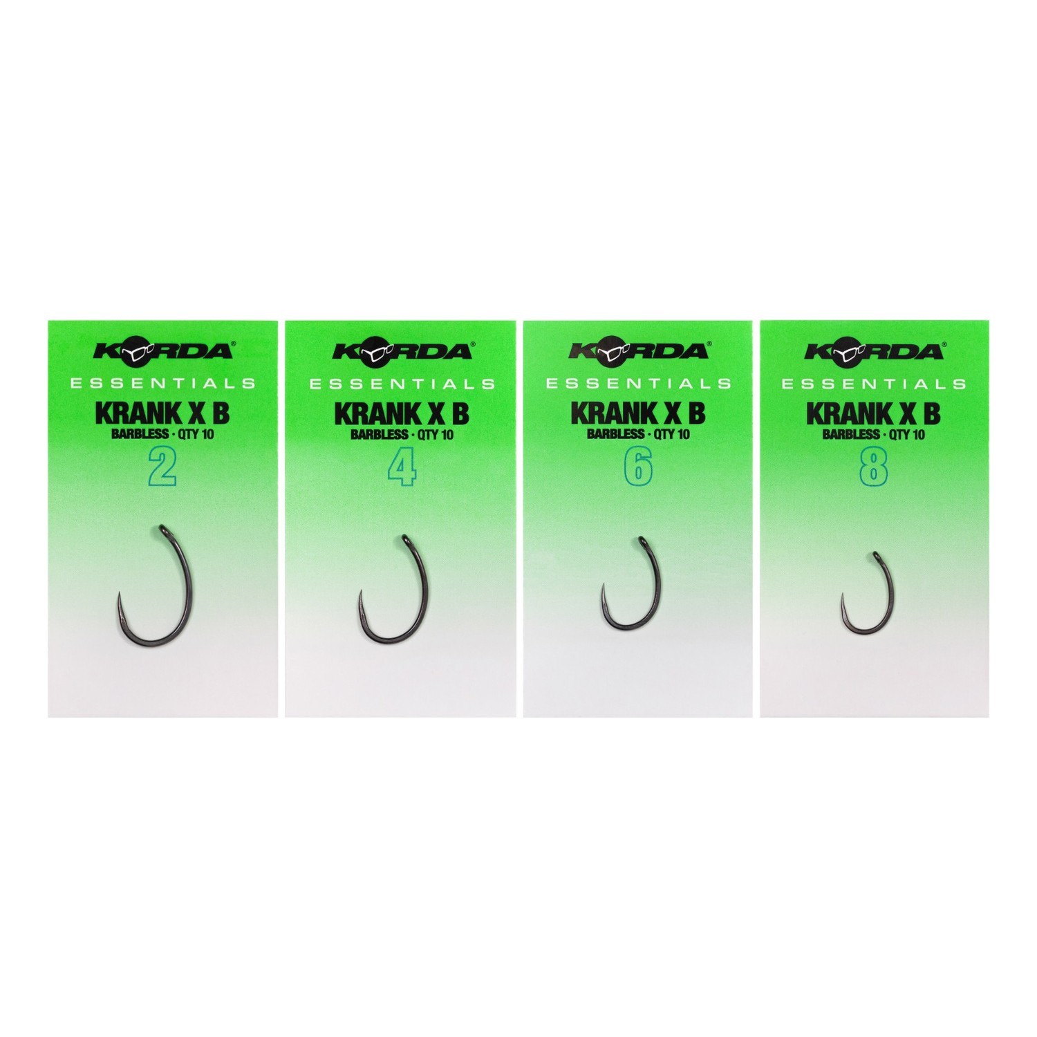 Korda Essentials Krank X Barbed in the group Hooks & Terminal Tackle / Hooks / Specimen Hooks at Sportfiskeprylar.se (KES017r)