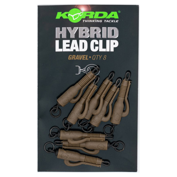 Korda Hybrid Lead Clips in the group Hooks & Terminal Tackle / Rig Accessories / Lead Clips at Sportfiskeprylar.se (KHCGr)