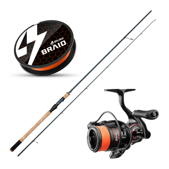 Kinetic Target & 4Strike Vortex Seatrout Spinning Combo in the group Combos / Spinning Combos / Sea Trout Spinning Set at Sportfiskeprylar.se (KINETICVORTEXSEATROUTSET)