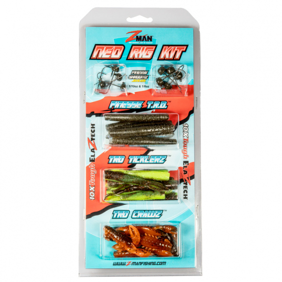Z-Man Ned Rig Kit - Hot Colors in the group Lures / Lure Kits / Lure Kits Perch at Sportfiskeprylar.se (KIT-NED-HOT)
