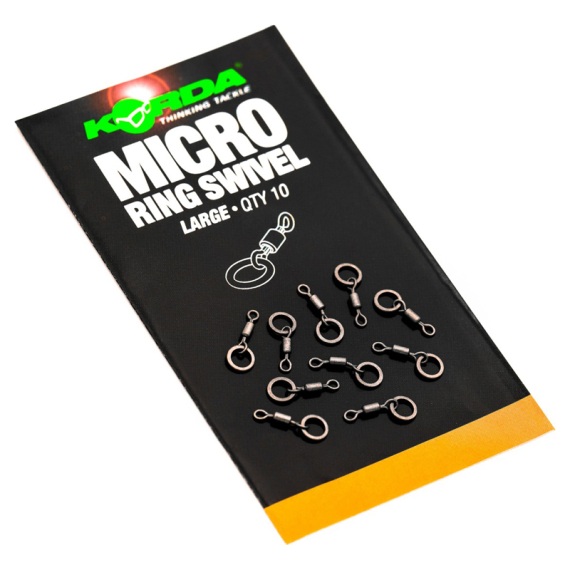 Korda Micro Rig Ring Swivel in the group Hooks & Terminal Tackle / Rig Accessories / Other Rig Accessories at Sportfiskeprylar.se (KMRSLr)