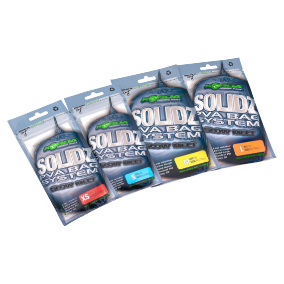 Korda Solidz Slow Melt PVA Bags in the group Hooks & Terminal Tackle / Rig Accessories / PVA at Sportfiskeprylar.se (KPVA5r)