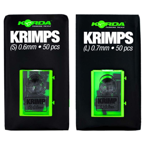 Korda Spare Krimps in the group Hooks & Terminal Tackle / Rig Accessories / Other Rig Accessories at Sportfiskeprylar.se (KSK05r)