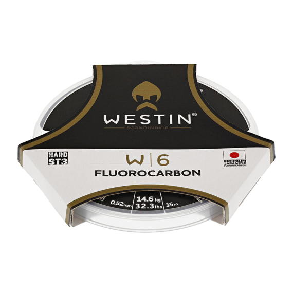Westin W6 ST3 Flourocarbon 35m in the group Hooks & Terminal Tackle / Leaders & Leader Materials / Leader Materials / Leader Material Fluorocarbon at Sportfiskeprylar.se (L005-730-35r)