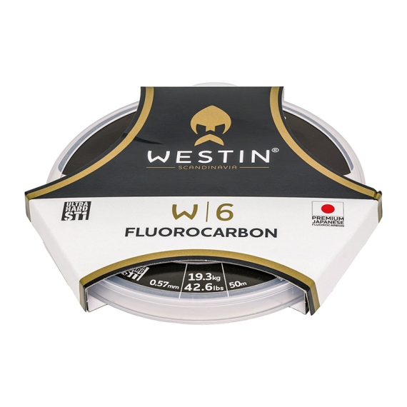 Westin W6 ST1 Fluorocarbon 50m in the group Hooks & Terminal Tackle / Leaders & Leader Materials / Leader Materials / Leader Material Fluorocarbon at Sportfiskeprylar.se (L018-430-50r)