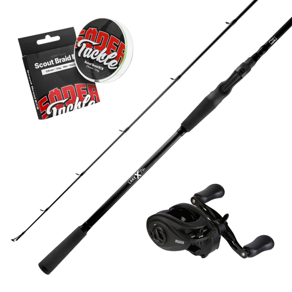 Lake X Pike & Abu Garcia Max 5 Casting Combo 8\'6\'\' 70-15g in the group Combos / Casting Combos / Baitcaster Combo Pike at Sportfiskeprylar.se (LAKEXABUMAXCMB)