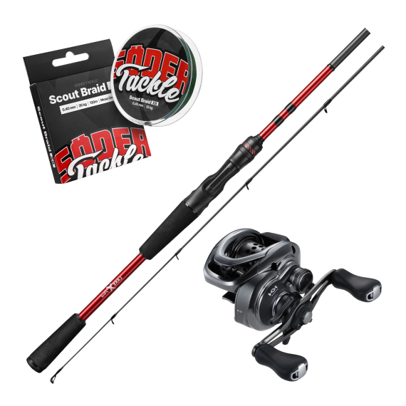 Lake X Perch 7\'2\'\' X-Fast Action ML 5-25g Casting Combo in the group Combos / Casting Combos / Casting Combo Perch at Sportfiskeprylar.se (LAKEXPERCHSLXCOMBO)