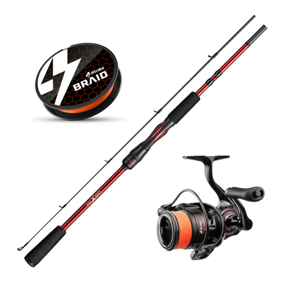 Lake X Perch 7\'2\'\' X-5-25g & Vortex Spinning Combo in the group Combos / Spinning Combos / Perch Spinning Set at Sportfiskeprylar.se (LAKEXPERCHVORTEXCOMBO)