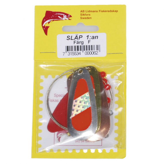Lidmans Släp 1:an in the group Lures / Trolling Lures & Trolling Spoons / Trout Spoons / Flashers at Sportfiskeprylar.se (LD30r)
