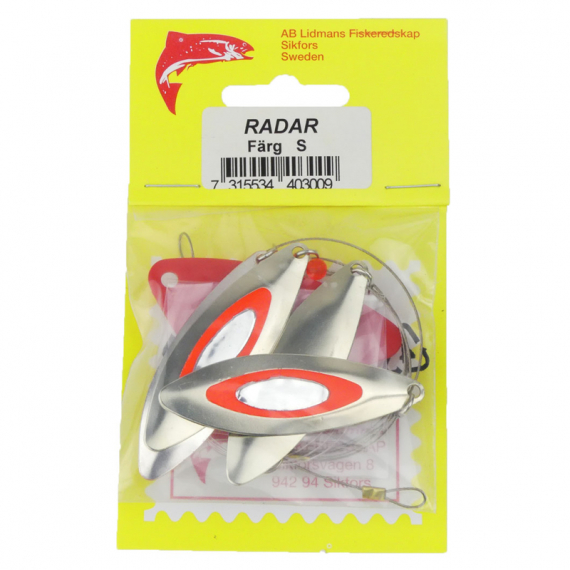 Lidmans Radar in the group Lures / Trolling Lures & Trolling Spoons / Trout Spoons / Flashers at Sportfiskeprylar.se (LD48r)