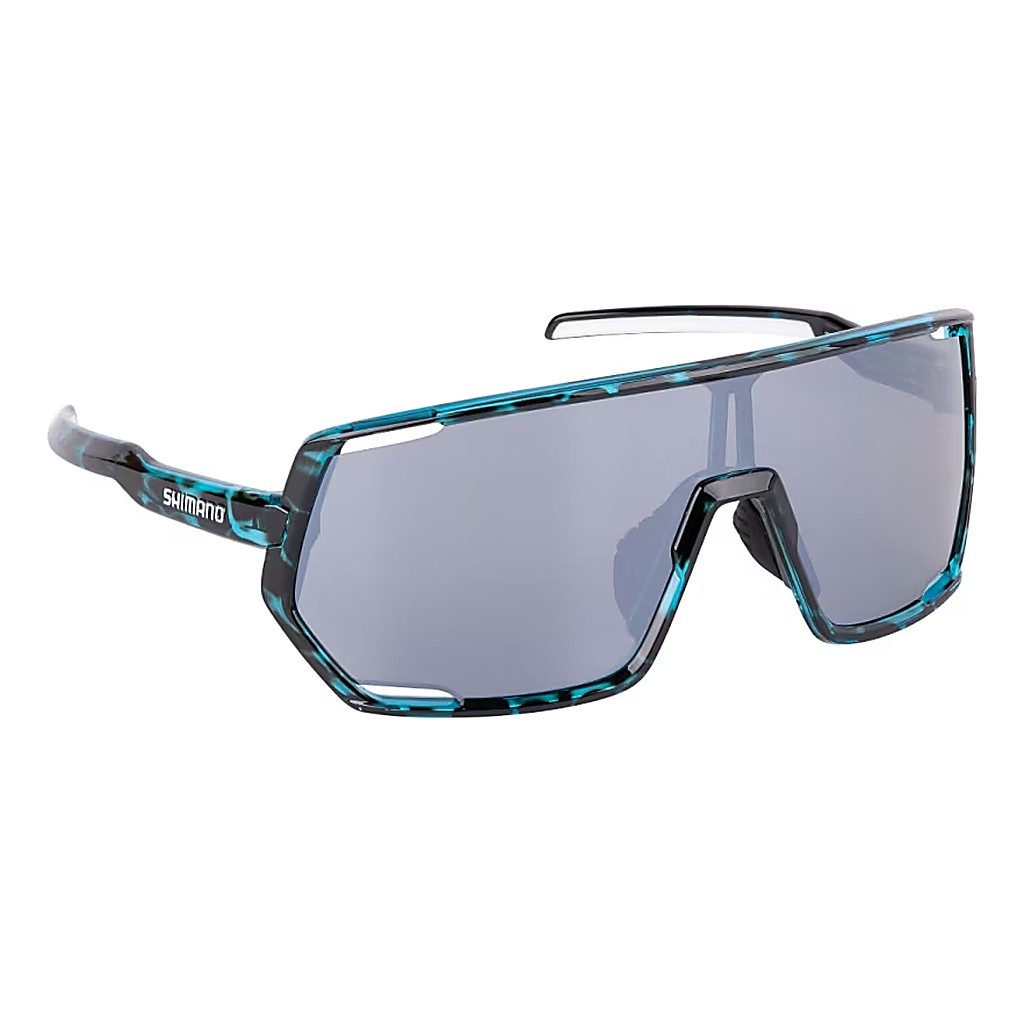 Shimano Lesath Tortoiseshell Blue & Silver Mi in the group Clothes & Shoes / Eyewear / Polarized Sunglasses at Sportfiskeprylar.se (LESSM)