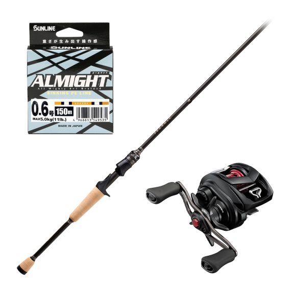 Megabass Levante - F2-66LV BFS & Tatula Combo in the group Combos / Casting Combos / Casting Combo Perch at Sportfiskeprylar.se (LEVANTE2026BFSSET)