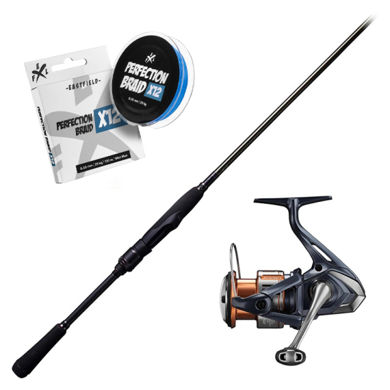 Megabass Levante F3-611LVS 2-14g & Shimano Nasci Combo in the group Combos / Spinning Combos / Perch Spinning Set at Sportfiskeprylar.se (LEVANTENASCICOMBO)