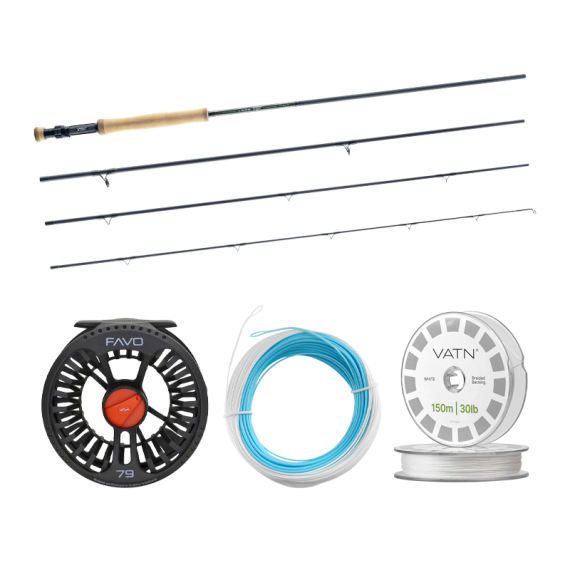 Loop Trak Coastal+ Flugset - 9\'6\'\' #7 in the group Combos / Fly Fishing Combos / One-handed fly fishing combos at Sportfiskeprylar.se (LTR796-4MF2026COASTAL)