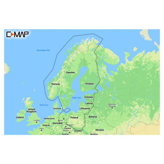 C-MAP Discover - Baltic in the group Marine Electronics & Boat / Charts & Maps at Sportfiskeprylar.se (M-EN-Y055-MS)