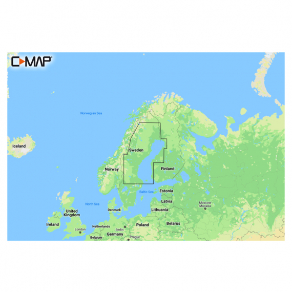 C-MAP Discover - Gulf Of Bothnia in the group Marine Electronics & Boat / Charts & Maps at Sportfiskeprylar.se (M-EN-Y209-MS)