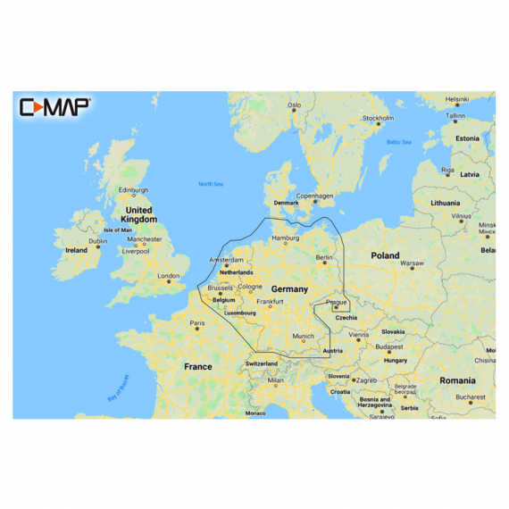 C-MAP Discover - Germany & Netherland Inland in the group Marine Electronics & Boat / Charts & Maps at Sportfiskeprylar.se (M-EN-Y215-MS)