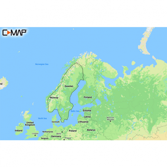 C-MAP Reveal in the group Marine Electronics & Boat / Charts & Maps at Sportfiskeprylar.se (M-EN-Y299-MSr)