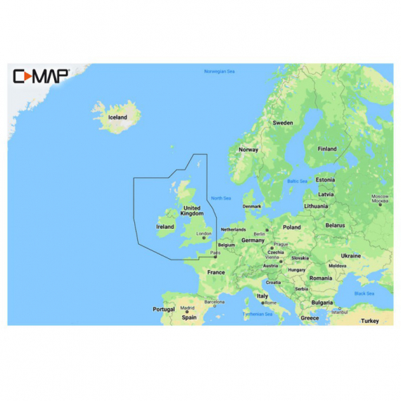 C-MAP Discover - United Kingdom & Ireland in the group Marine Electronics & Boat / Charts & Maps at Sportfiskeprylar.se (M-EW-Y200-MS)