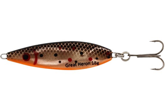 Westin Magic Minnow Great Heron 77mm, Copper Mine, 18g in the group Lures / Sea Trout Lures & Coastal Wobblers / Sea Trout Lures at Sportfiskeprylar.se (M095-055-067)