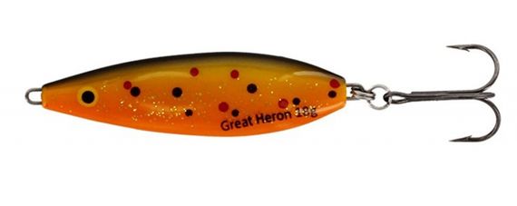 Westin Great Heron 18g, Firepox in the group Lures / Sea Trout Lures & Coastal Wobblers / Sea Trout Lures at Sportfiskeprylar.se (M095-098-067)