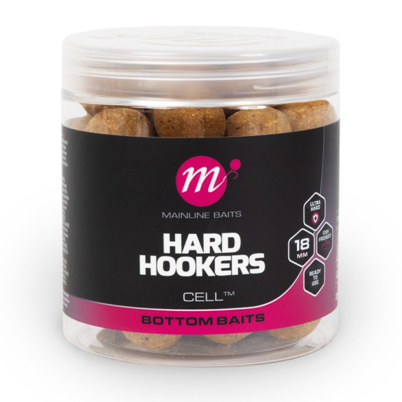 Mainline Hard Hookbaits 18mm in the group Lures / Boilies, Hook Baits & Groundbait / Popups & Wafters at Sportfiskeprylar.se (M12020r)