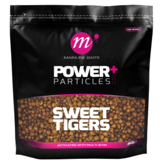 Mainline Power+ Sweet Tigers - 2kg in the group Lures / Boilies, Hook Baits & Groundbait / Particles at Sportfiskeprylar.se (M37022)