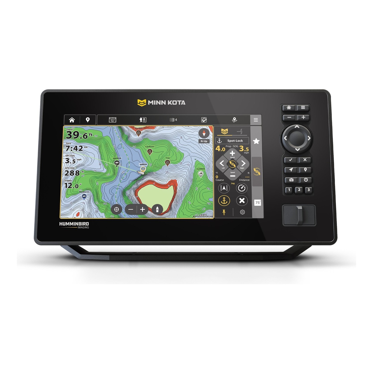 Minn Kota X9 in the group Marine Electronics & Boat / Fishfinders & Chartplotters / Combo Sonar & Chartplotter at Sportfiskeprylar.se (M412370-1r)