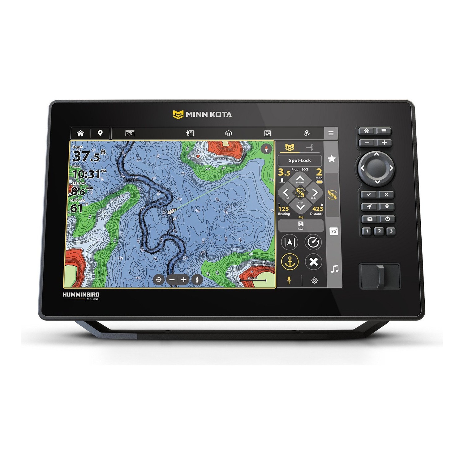 Minn Kota X10 in the group Marine Electronics & Boat / Fishfinders & Chartplotters / Combo Sonar & Chartplotter at Sportfiskeprylar.se (M412380-1r)