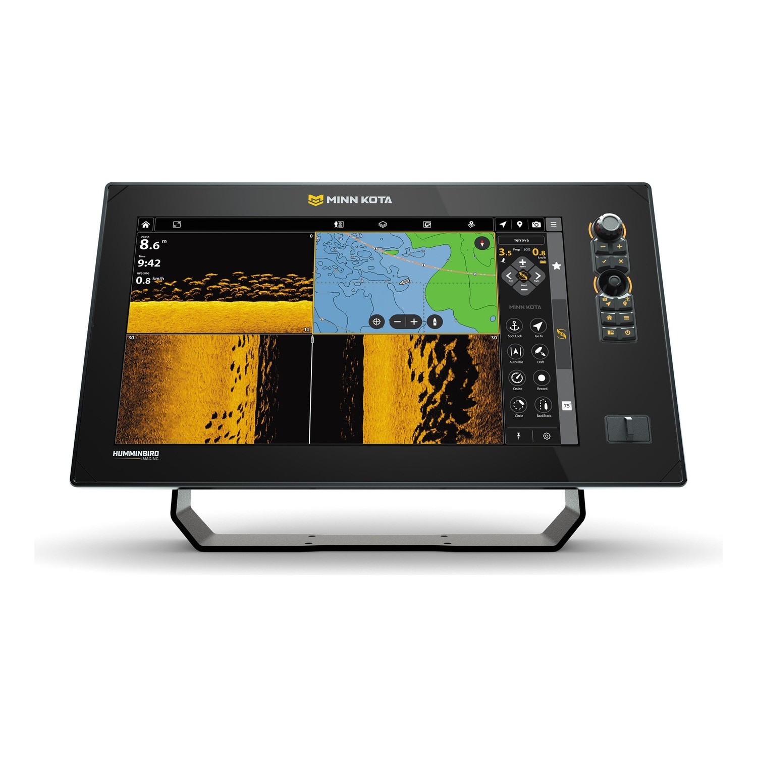 Minn Kota A16 in the group Marine Electronics & Boat / Fishfinders & Chartplotters / Combo Sonar & Chartplotter at Sportfiskeprylar.se (M412460-1r)