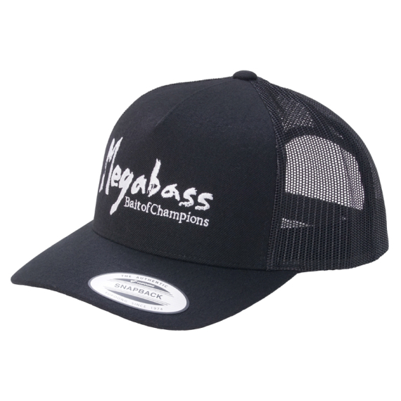 Megabass Cap Brush Trucker Black/White in the group Clothes & Shoes / Caps & Headwear / Caps / Trucker Caps at Sportfiskeprylar.se (MB-00000046722)