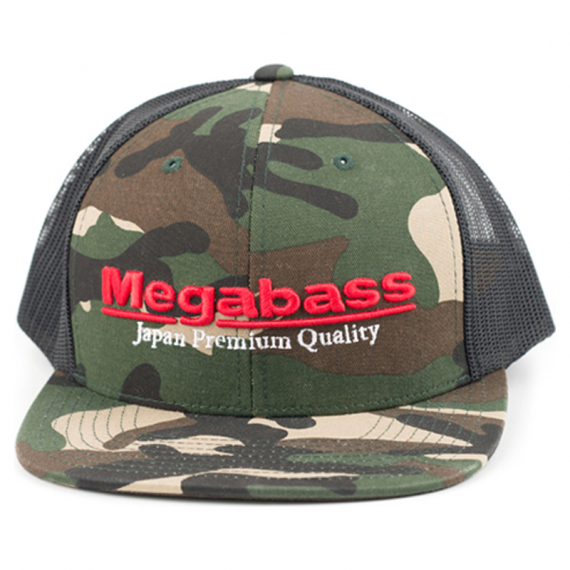 Megabass Trucker Hat Camo in the group Clothes & Shoes / Caps & Headwear / Caps / Trucker Caps at Sportfiskeprylar.se (MB-C-4513473417535)
