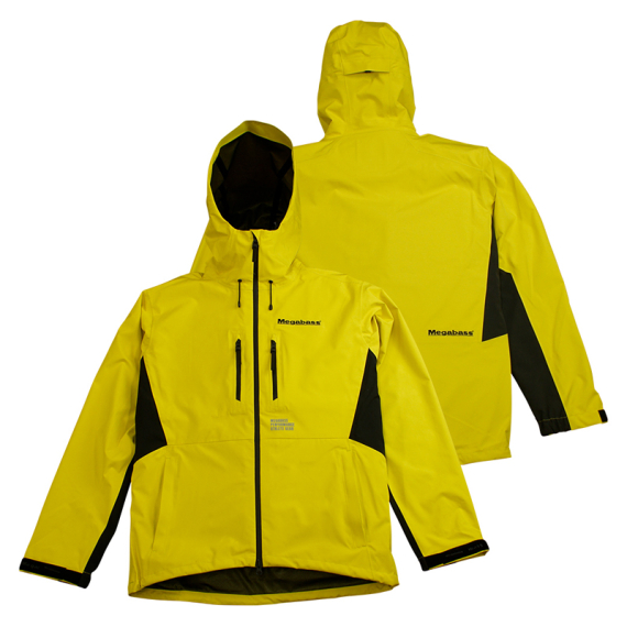 Megabass Wilderness Jacket Competition Yellow in the group Clothes & Shoes / Clothing / Jackets / Shell Jackets at Sportfiskeprylar.se (MB504365r)