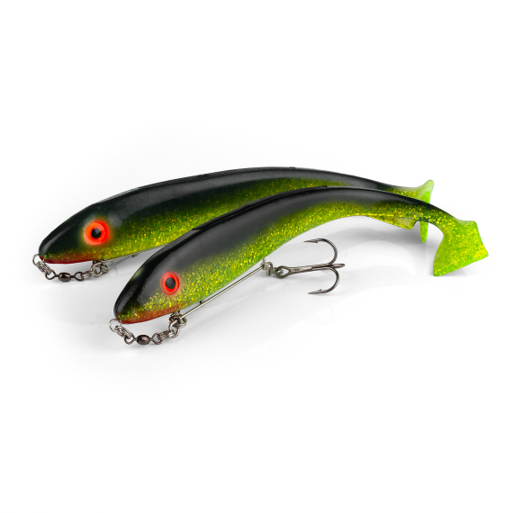 SvartZonker McRubber Shad 23cm Stinger Bundle (2-pack) in the group Lures / Lure Kits / Lure Kits Pike at Sportfiskeprylar.se (MCRUBBERSHAD23SET)