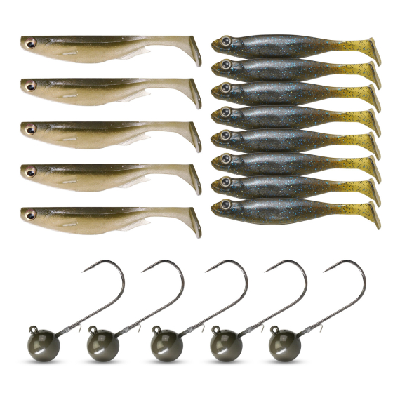 Megabass Jig Pack Perch in the group Lures / Lure Kits / Lure Kits Perch at Sportfiskeprylar.se (MEGABASSJIGGPAKET)