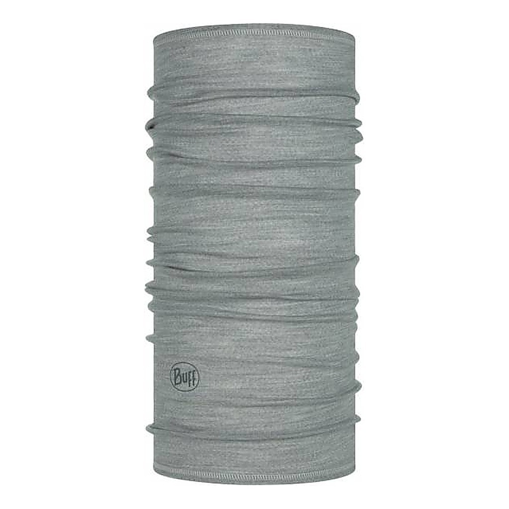 Buff Merino Lightweight - Solid Grey in the group Clothes & Shoes / Clothing / Scarfs & Face Masks at Sportfiskeprylar.se (MERINO-SOLIDGREY)