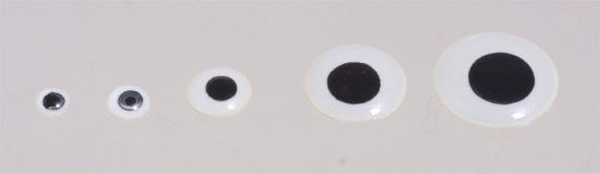Epoxy Eyes 9mm - Glow in the dark in the group Hooks & Terminal Tackle / Fly Tying / Fly Tying Material / Eyes at Sportfiskeprylar.se (MEY6-810)