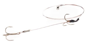 Wiggler Predator mete tafs wire inkl. gamakatsu krok in the group Hooks & Terminal Tackle / Ready-Made Rigs / Predator Traces at Sportfiskeprylar.se (MH304r)