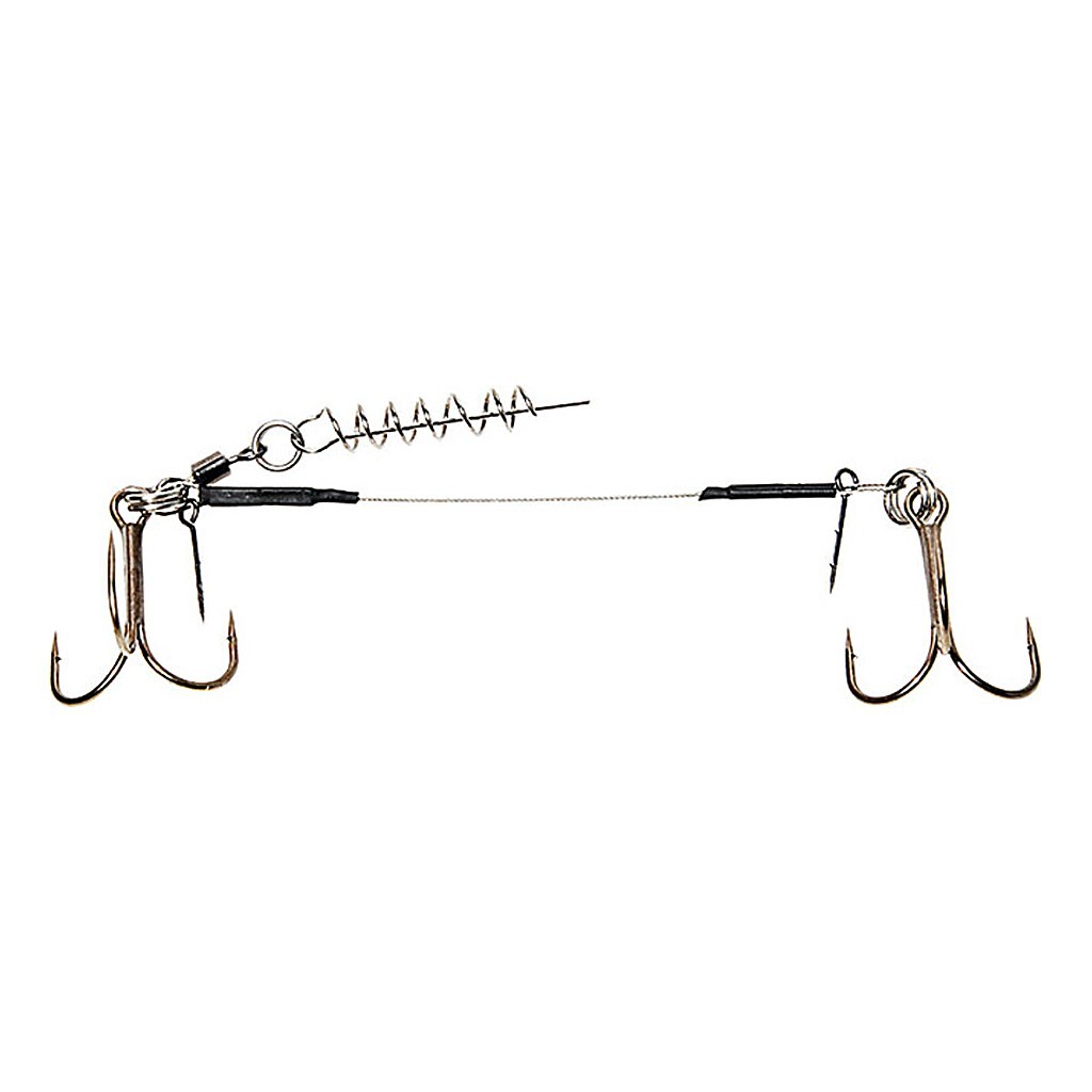 Wiggler Shad Stinger inkl. Gamakatsu 2/0 & Shallow Skruv in the group Hooks & Terminal Tackle / Stingers & Stinger Accessories / Stingers at Sportfiskeprylar.se (MH52r)