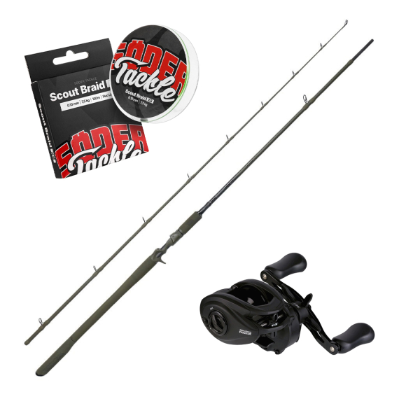 Savage Gear Alpha SG4 Monster Casting Combo 8\'6\'\' 150-450g in the group Combos / Casting Combos / Baitcaster Combo Pike at Sportfiskeprylar.se (MONSTERCASTINGCOMBO)