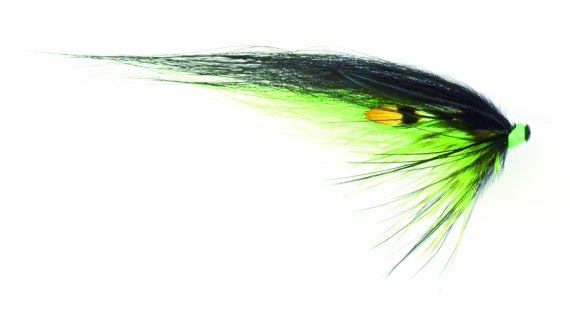 Frödin Micro Series - Black Green Helmet 3 cm in the group Lures / Flies / Salmon Flies at Sportfiskeprylar.se (MSBG-03)