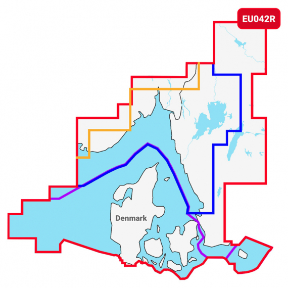 Navionics Nav+ 042R Sweden West Coast in the group Marine Electronics & Boat / Charts & Maps at Sportfiskeprylar.se (MSD-EU042R)