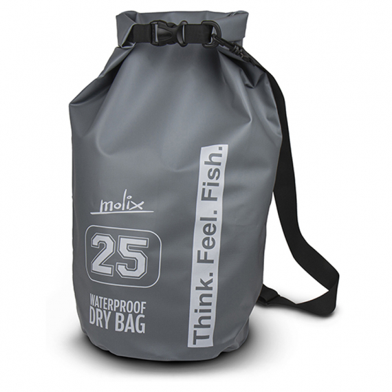 Molix Waterproof Dry Bag 25 LT Grey in the group Storage / Waterproof Bags at Sportfiskeprylar.se (MWDB-25L)