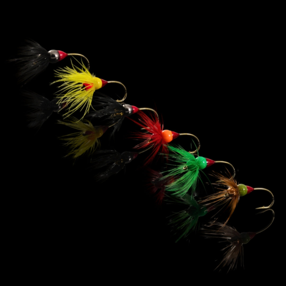 Norolan Nordborn Ice Fly Jig - Complete Color Set (6-pack) in the group at Sportfiskeprylar.se (NB-IF)
