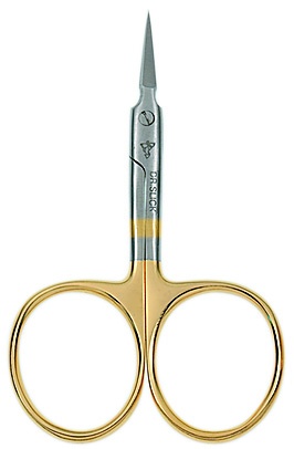 Dr slick Arrow Scissor 3 1/2\'\' Gold Loops Straight in the group Tools & Accessories / Pliers & Scissors / Line Cutters & Scissors at Sportfiskeprylar.se (NFD618-SA35G)