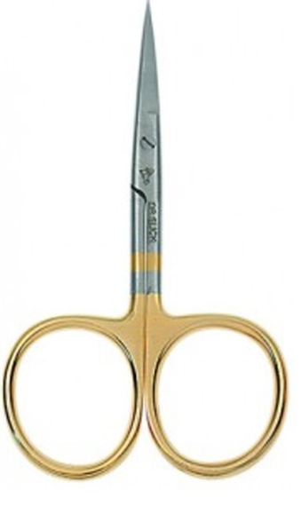 Dr Slick Scissor All-Purpuse Gold Loop 4\'\' in the group Tools & Accessories / Pliers & Scissors / Line Cutters & Scissors at Sportfiskeprylar.se (NFD624-SAP4GMT)