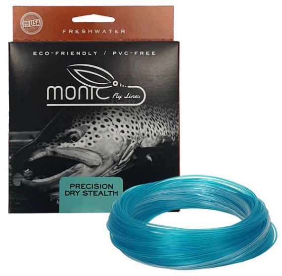Monic Precision Dry Stealth Floating Fly Line in the group Lines / Fly Lines / Single Hand Lines at Sportfiskeprylar.se (NFD9170-3r)