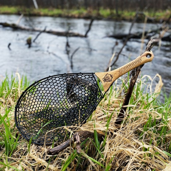 The Hex Fly Co Solo Net in the group Tools & Accessories / Fishing Nets / Fly Fishing Nets at Sportfiskeprylar.se (NFD9206-Solo)