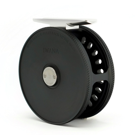 Iwana Minami Trout Reel Black in the group Reels / Fly Reels & Extra Spools / Fly Reels at Sportfiskeprylar.se (NFD9281-2,75Blackr)